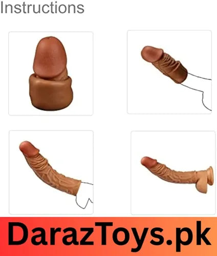 silicone condom sex toy 4